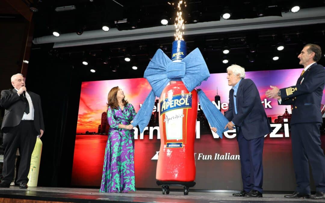 Jay Leno Christens Carnival Venezia