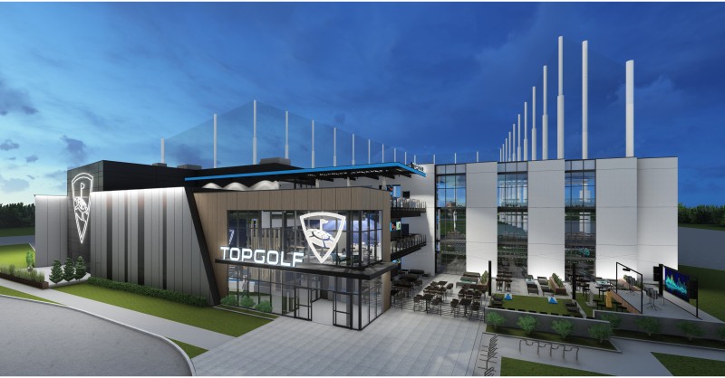 Topgolf Callaway Roller Coaster