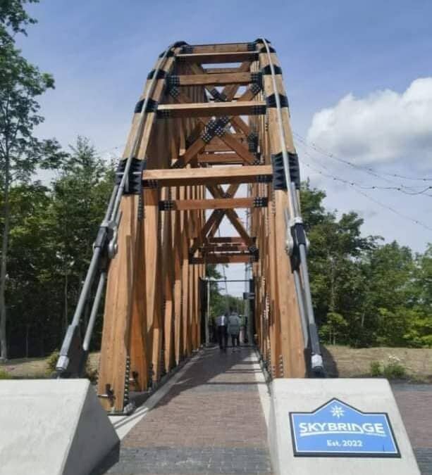 Skybridge Michigan at Boyne Mountain