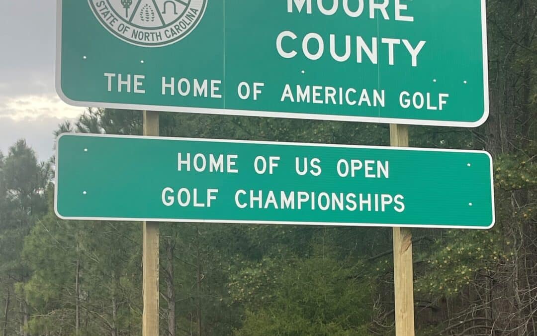 Signs of the (Golf) Times in Moore County, NC