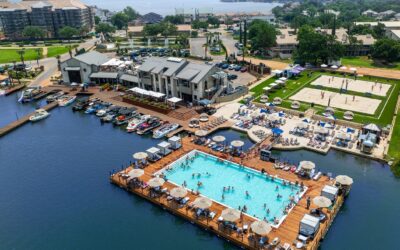 Horseshoe Bay Unveils Floating Pool