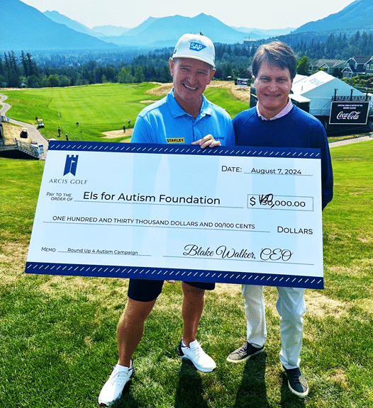 Arcis Golf Campaign Raises $160,000 for Els for Autism