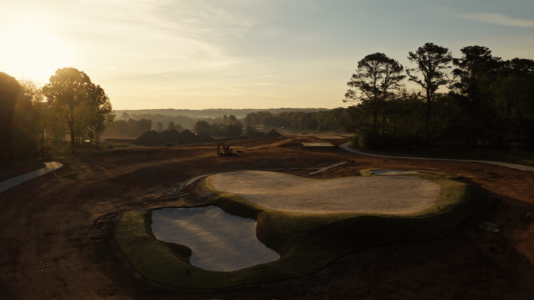 Sodding Begins at Kawonu Golf Club
