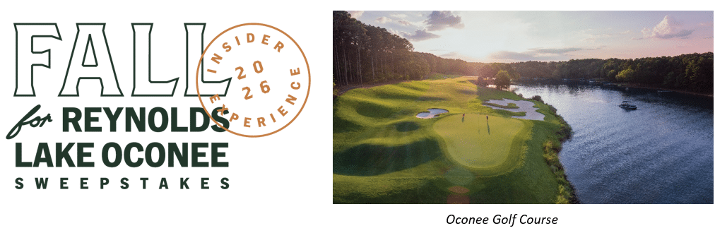 Reynolds Lake Oconee Sweepstakes Now Open