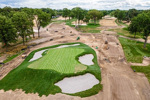 NMP Golf Construction Transforms Detroit Golf Club